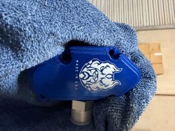 Sinister Diesel Blue Spring Kit with Billet Spring Housing for 2003-2007 Ford Powerstroke 6.0L Blem