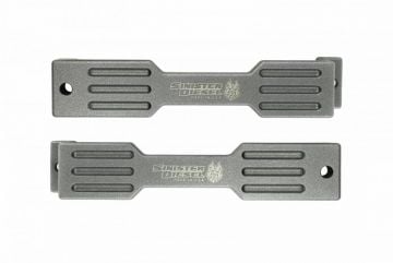 Sinister Diesel Battery Hold Down for 2011+ Ford Powerstroke 6.7L (Gray)