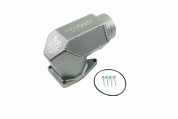 Sinister Diesel (Hexagon) Intake Elbow for 2003-2007 6.0L Powerstroke (Gray)