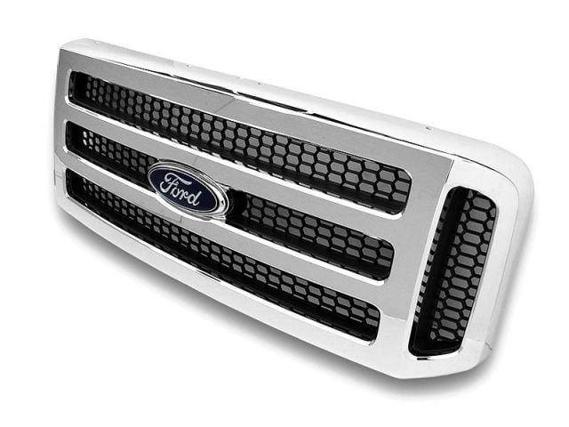 Image 1: MKM Customs 2005-2007 Superduty Grille (Chrome)