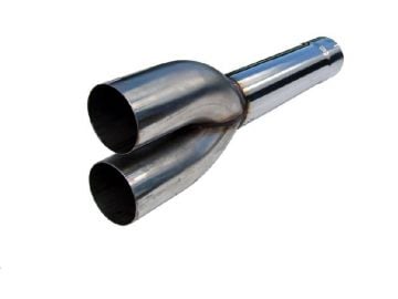 MBRP 4" Dual Muffler Delete Pipe 27.5" (T409)