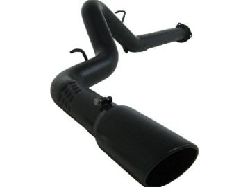 MBRP 4 inch Black Series DPF Back Kit for GM Duramax 2007-2010 6.6L (Black)