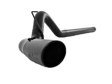 MBRP 4 inch Black Series DPF Back Kit for Dodge Cummins 2010-2012 6.7L (Black)