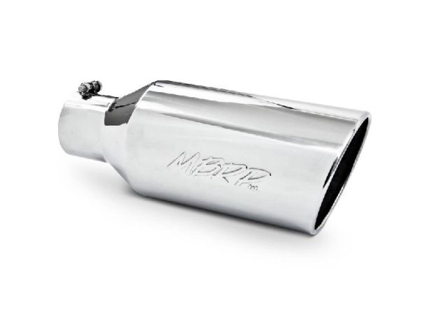 Image 1: MBRP 4" x 7" Rolled Angle Tip (18")