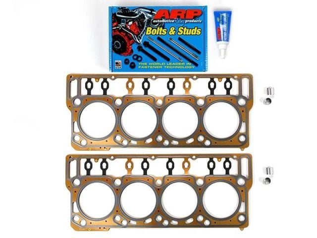 Image 1: Sinister Diesel Head Stud and Gasket Combo Kit for 2008-2010 Ford Powerstroke 6.4L