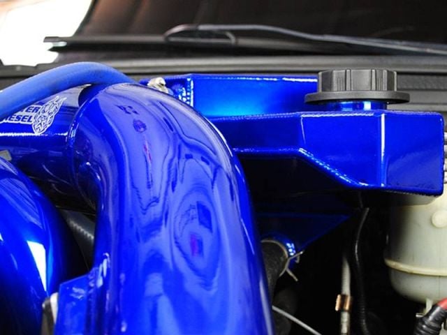 Image 10: Sinister Diesel Coolant Reservoir (Degas) for 2003-2007 Ford Powerstroke 6.0L