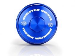 Sinister Diesel Fuel Filter Cap for Ford Powerstroke 2008-2010 6.4L (blem)