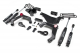 Thumbnail Image 4: Zone Offroad 3" Adventure Series UCA Lift System 01-10 Chevy/GMC 2500/3500 Pickup & SUV 4WD