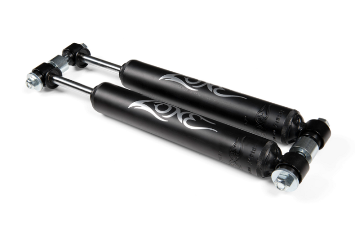 Image 2: Zone Offroad Dual Steering Stabilizer Kit 2013-2017 Dodge Ram 2500/3500 4WD