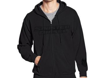 Sinister Diesel Zip Hoodie (Black)