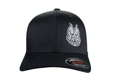 Sinister Diesel FlexFit Pitbull Hat (Black/Gray)