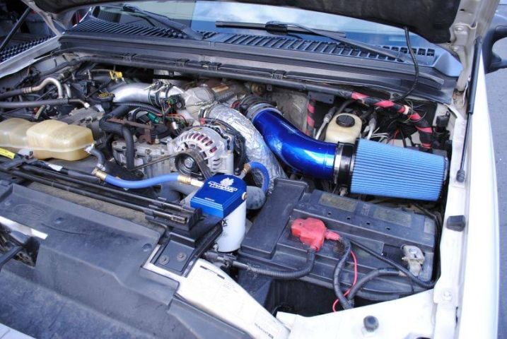 Image 8: Sinister Diesel Coolant Filtration System (w/ WIX) for 1999-2003 Ford Powerstroke 7.3L