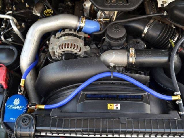 Image 3: Sinister Diesel Coolant Filtration System (w/ CAT) for 2003-2007 Ford Powerstroke 6.0L