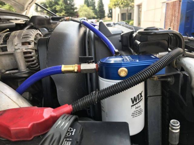 Image 11: Sinister Diesel Coolant Filtration System for 2003-2007 Ford Powerstroke 6.0L