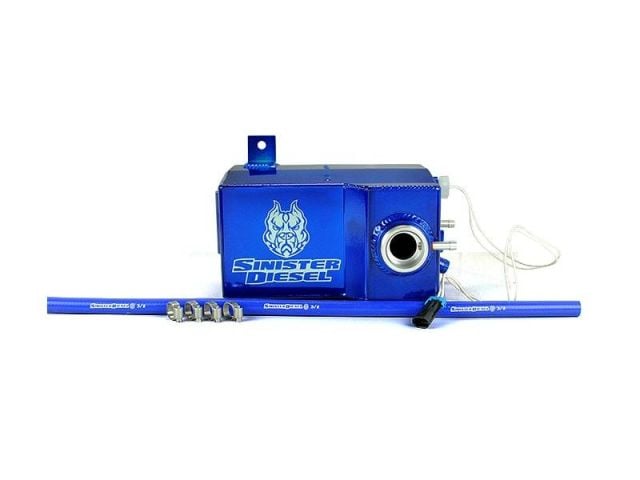 Image 10: Sinister Diesel Coolant Reservoir (Degas) for 2013-2015 GM Duramax 6.6L LML