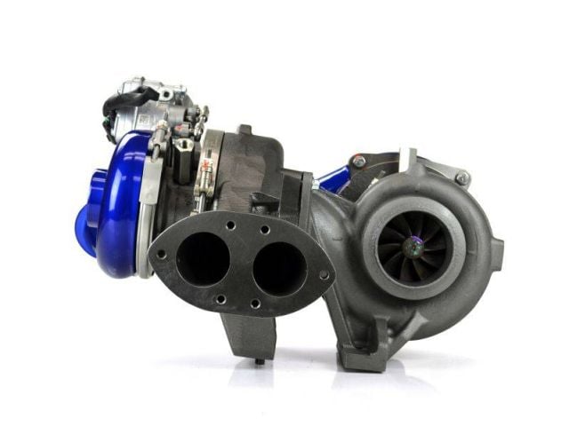 Image 5: Sinister Diesel PITBULL SERIES® Compound Turbochargers for 2008-2010 Ford Powerstroke 6.4L