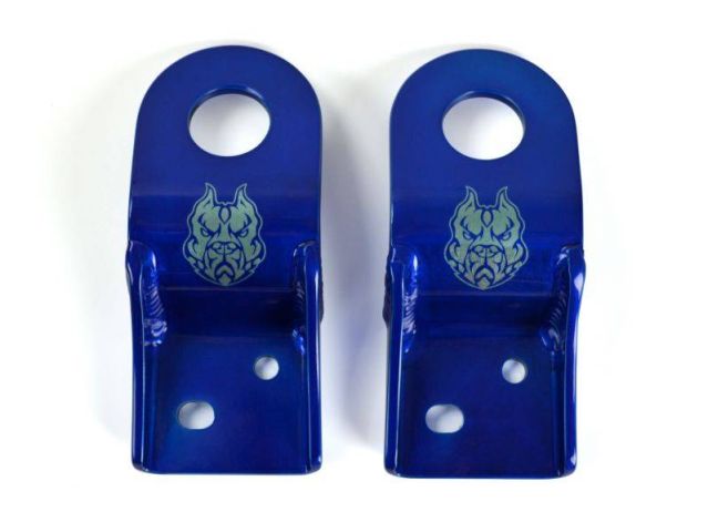 Image 1: Sinister Diesel Radiator Support Brackets for 2003-2007 Ford Powerstroke 6.0L