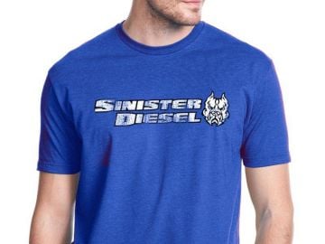 Sinister Diesel T-Shirt (Blue/White) Vintage