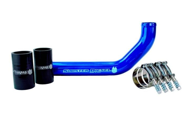 Image 1: Sinister Diesel Radiator Pipe for 2001-2005 GM Duramax 6.6L (LB7/LLY)