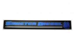 Sinister Diesel Radiator Shroud Sticker for 2003-2007 Ford Powerstroke 6.0L