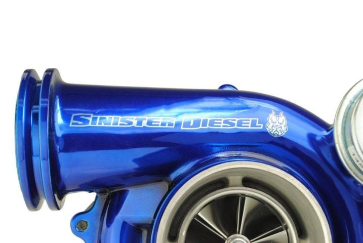 Image 2: Sinister Diesel PITBULL SERIES® 1 Turbocharger for 1999.5-2003 Ford Powerstroke 7.3L