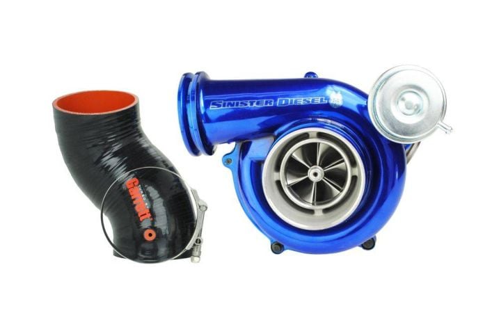 Image 3: Sinister Diesel PITBULL SERIES® 1 Turbocharger for 1999.5-2003 Ford Powerstroke 7.3L