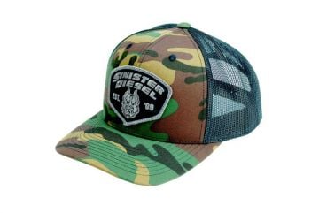 Sinister Diesel Camo Snapback Hat