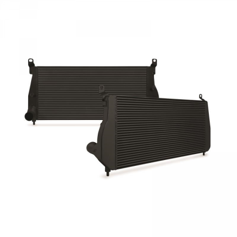 Image 1: Mishimoto Intercooler for 2001-2005 Chevrolet/GMC Duramax 6.6L LB7/LLY - Black