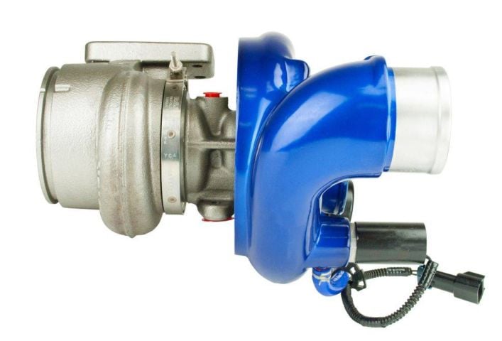 Image 4: Sinister Diesel PITBULL SERIES® Turbocharger for 2003-2007 Dodge Cummins 5.9L