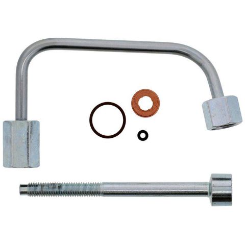 Image 1: Sinister Diesel Fuel Injector Supply Line & O-Ring Kit for 2011-2019 Ford Powerstroke 6.7L (Cylinder
