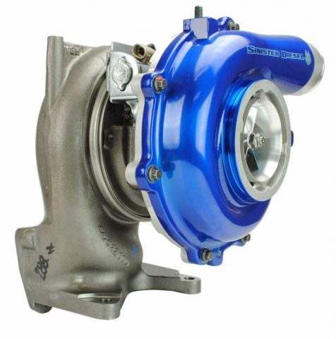 Image 3: Sinister Diesel PITBULL SERIES® Turbocharger for 2004.5-2010 GM Duramax 6.6L LLY/LBZ/LMM