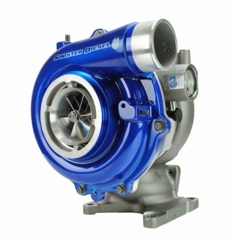 Image 8: Sinister Diesel PITBULL SERIES® Turbocharger for 2004.5-2010 GM Duramax 6.6L LLY/LBZ/LMM