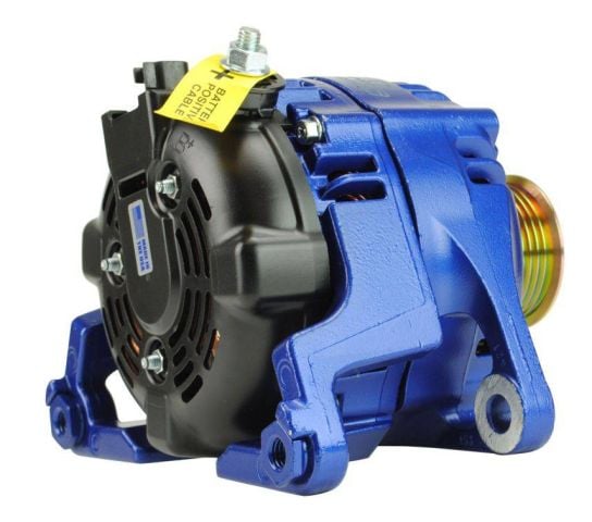 Image 4: Sinister Diesel 240 Amp OEM High Output Alternator for 2007-2010 Dodge Cummins 6.7L