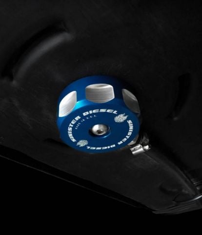Image 2: Sinister Diesel Universal Fuel Tank Sump Kit