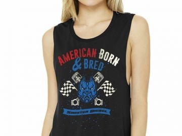 Sinister Diesel "Limited Edition" Women's Tank Top American Born & Bred