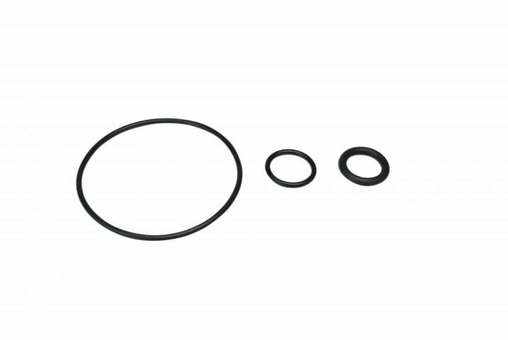 Image 5: Sinister Diesel  CAT Fuel Filter Adapter for 2001-2016 GM Duramax 6.6L (Gray)
