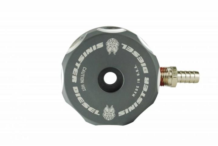 Image 2: Sinister Diesel Universal Fuel Tank Sump Kit (Gray)