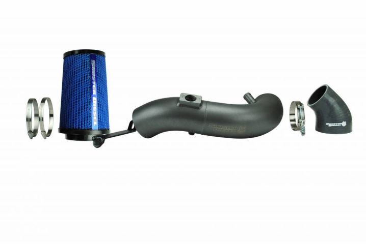Image 4: Sinister Diesel Cold Air Intake for 2008-2010 Ford Powerstroke 6.4L (Gray)