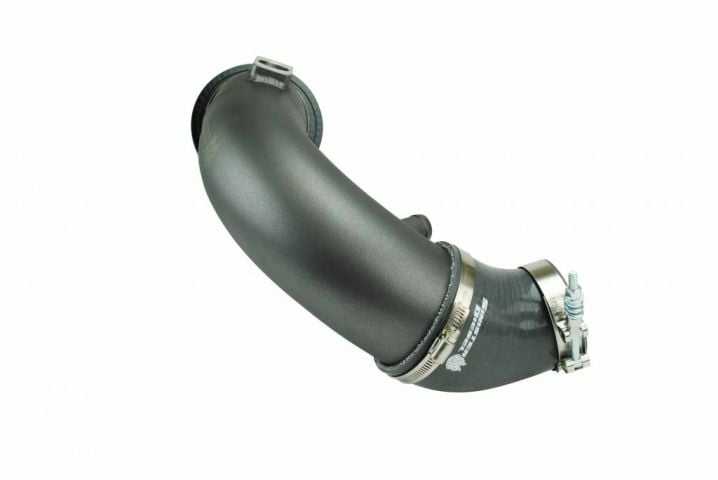 Image 11: Sinister Diesel Cold Air Intake for 2008-2010 Ford Powerstroke 6.4L (Gray)