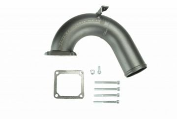 Sinister Diesel Intake Elbow for 2003-2007 Dodge Cummins 5.9L (Gray)