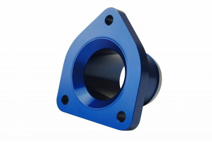 Image 4: Sinister Diesel Thermostat Housing for 1999-2003 Ford Powerstroke 7.3L