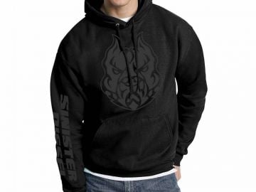 Sinister Diesel Black Dog Hoodie
