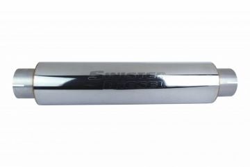 Sinister Diesel 4" Inlet Universal Stainless Steel Muffler