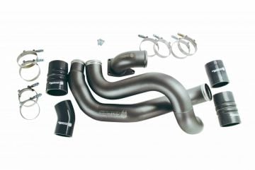 Sinister Diesel Intercooler Charge Pipe Kit w/ Intake Elbow for 2003-2007 Ford Powerstroke 6.0L (Gra