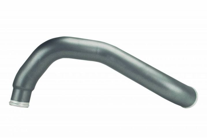 Image 4: Sinister Diesel Hot Side Charge Pipe for 2003-2007 Ford Powerstroke 6.0L (Gray)