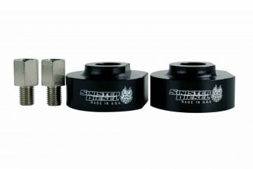 Sinister Diesel Leveling Kit for 2004-2015 Ford Powerstroke Black (2wd Only)