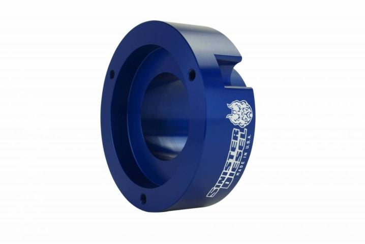 Image 7: Sinister Diesel 2" Leveling Kit for Dodge Cummins 1994-2012 Blue (4wd Only)