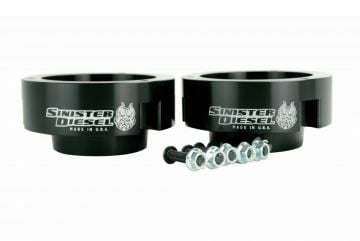 Sinister Diesel 2" Leveling Kit for Dodge Cummins 1994-2012 Black (4wd Only)