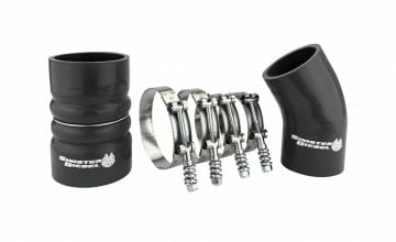 Sinister Diesel Hot Side Intercooler Boot and Clamp Kit for 2003-2007 Ford Powerstroke 6.0L