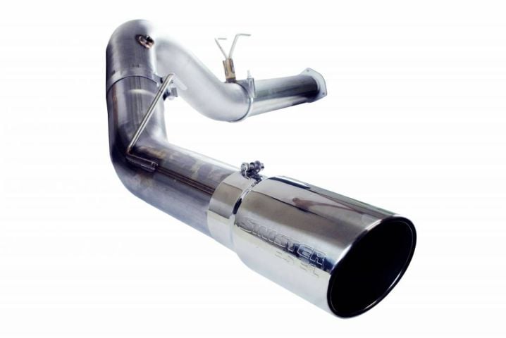 Image 1: Sinister Diesel 5" DPF-Back Exhaust for 2011-2016 Ford F250/350/450 6.7L